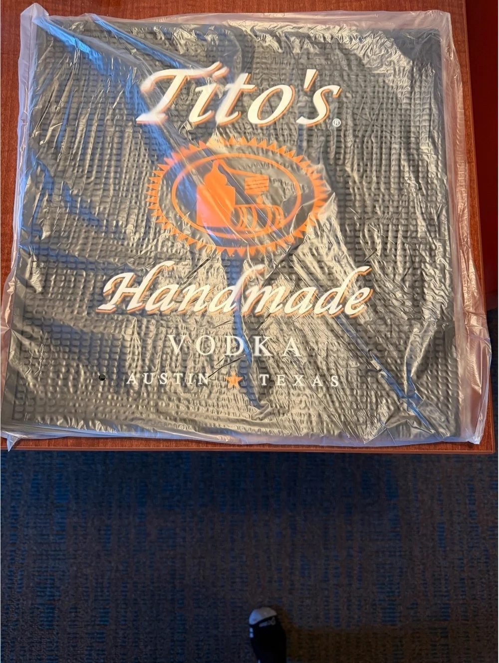 Tito’s Handmade Vodka 16x16 Bar Mat 2-Pack
